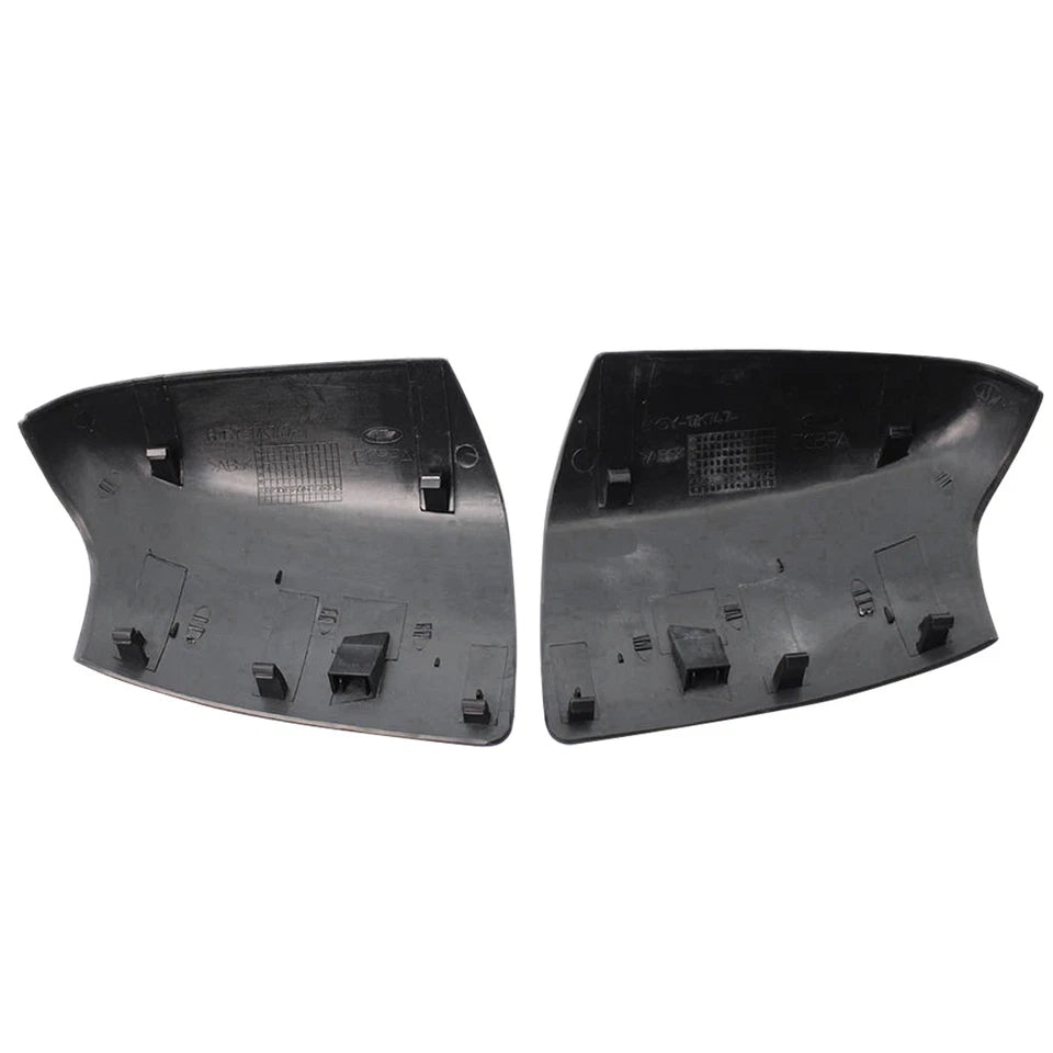 Gloss Black Wing Mirror Cover Caps Pair for Ford Focus MK2 2005-2008