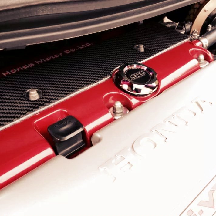 FN2 EP3 Spark Plug Cover - Carbon Fibre - K20 Civic - Custom My Ride