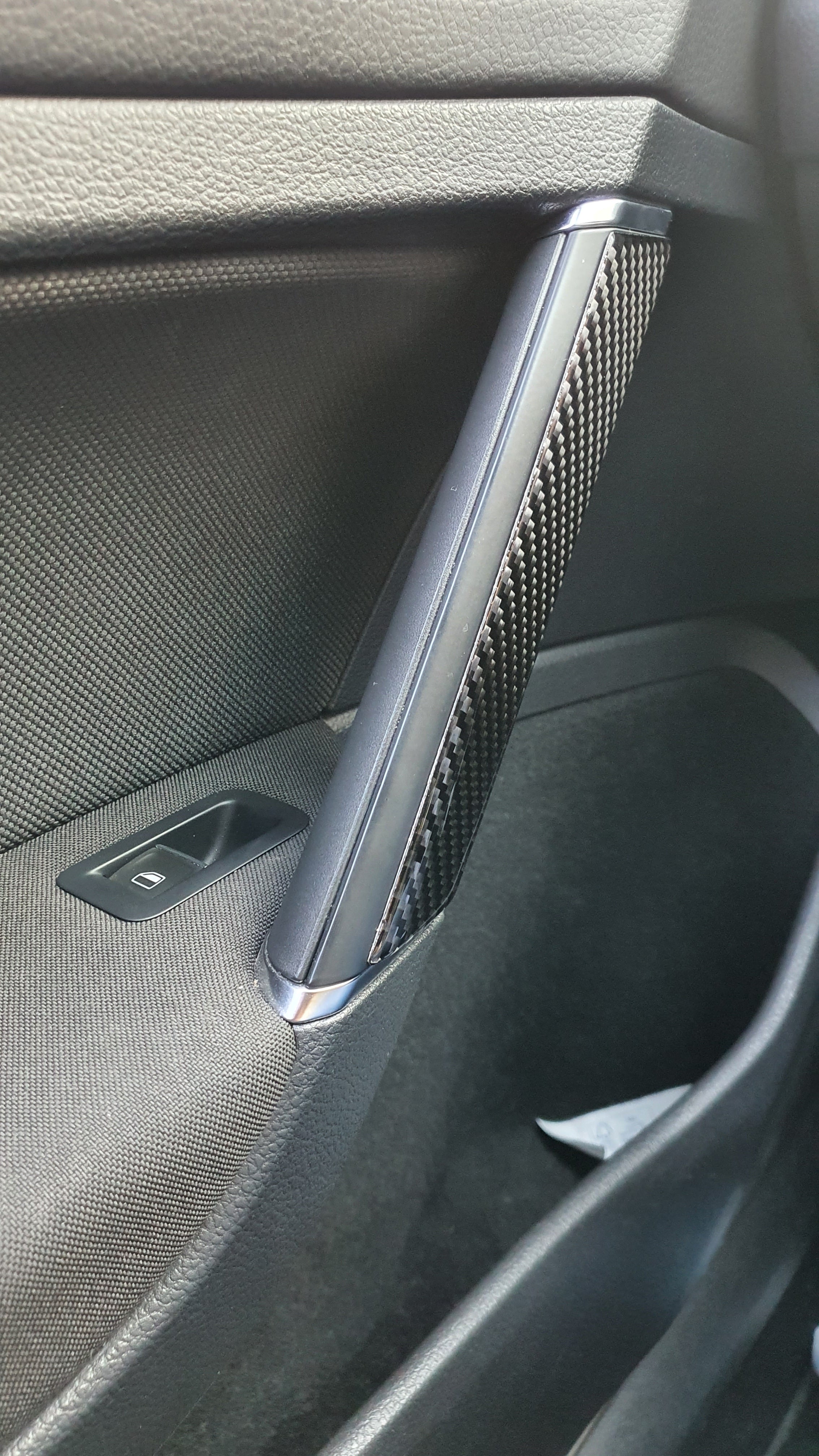 VW Golf MK7 / 7.5 Inner Door Trims - Carbon Fibre - Custom My Ride