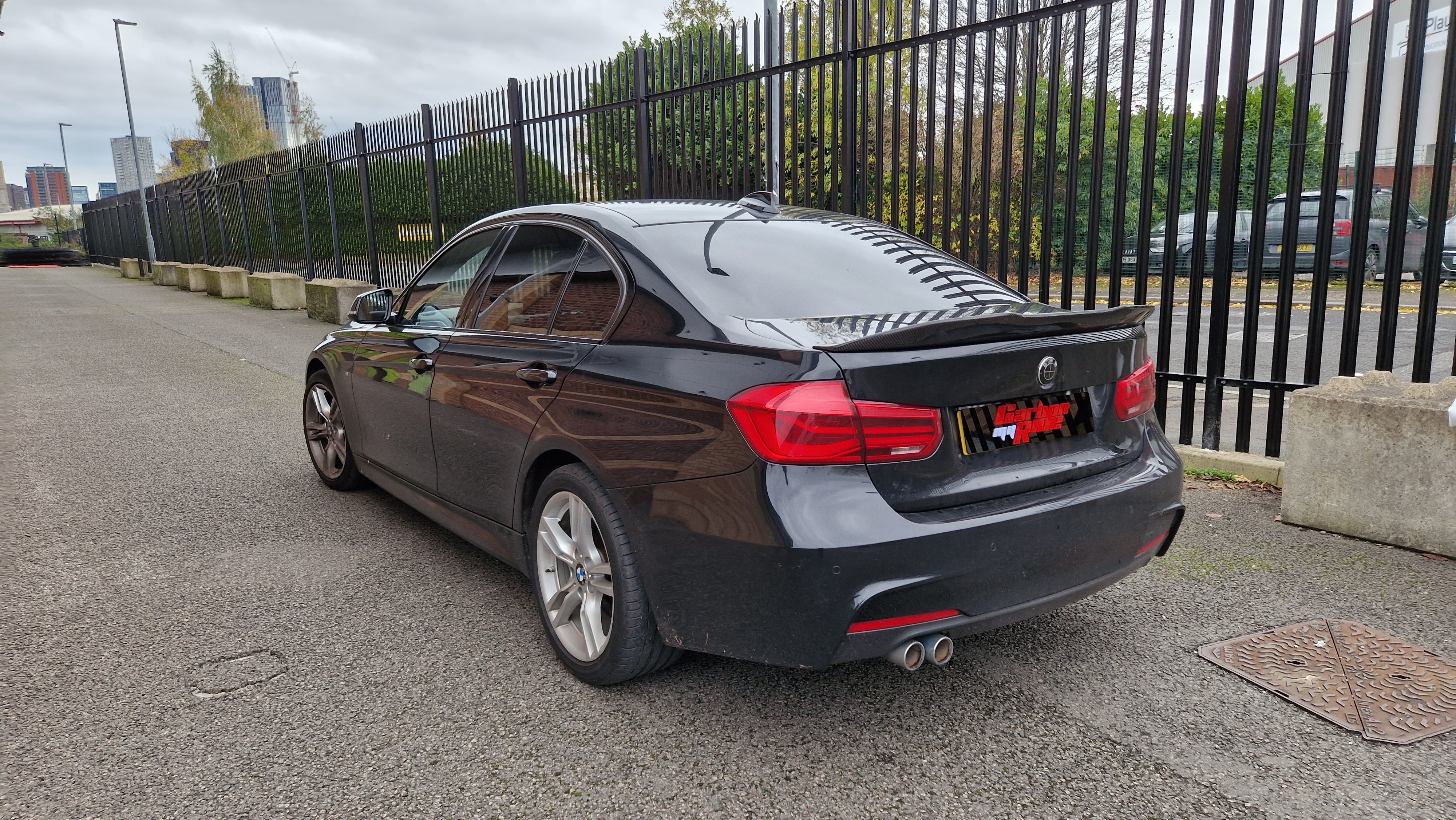F30 CS Style Spoiler - Carbon Fibre - 3 Series BMW 2012-2018 - Custom My Ride