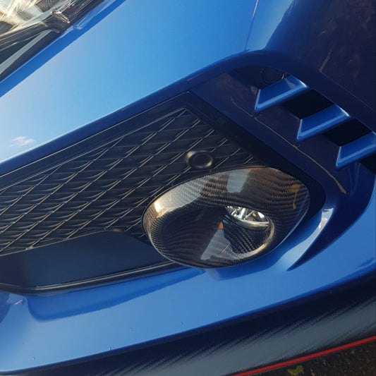 FK8 Fog Lamp Surround Covers - Carbon Fibre - Civic MK10 - Custom My Ride