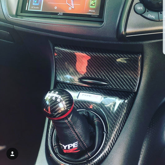 FN2 Compartment Cover - Carbon Fibre - Civic MK8 2006-11 - Custom My Ride