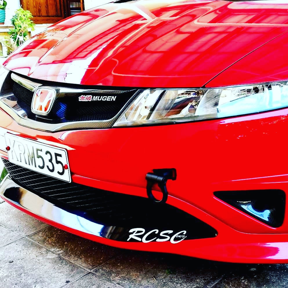 FN2 Mugen Style Grill - Carbon Fibre MK8 Civic - Custom My Ride