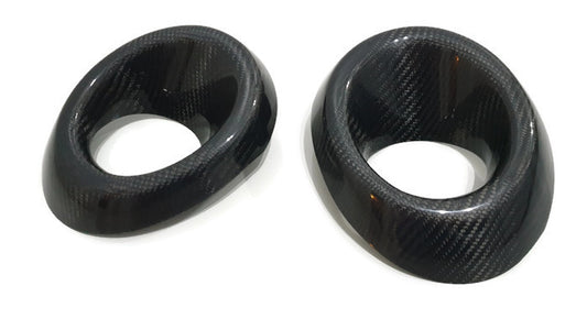 FK8 Fog Lamp Surround Covers - Carbon Fibre - Civic MK10 - Custom My Ride