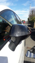 Load image into Gallery viewer, Seat Leon / Ibiza Wing Mirror Covers - Carbon fibre - Facelift 2009-12 K1 6J 6P - Custom My Ride