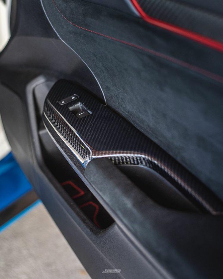 FK8 Door Switch Controls - Carbon Fibre - Civic MK10 - Custom My Ride