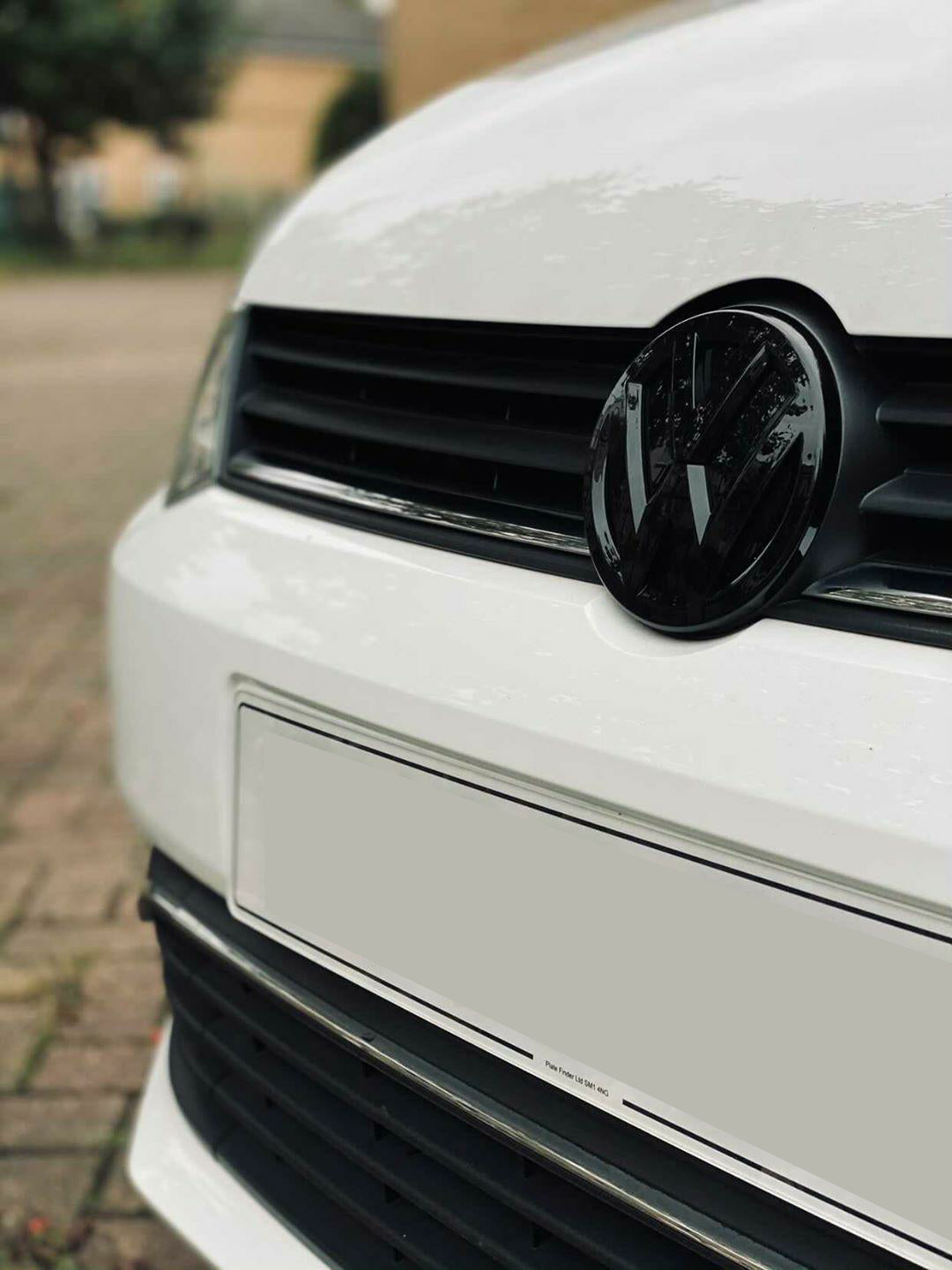 VW Polo Gloss Black Front and Rear Badge Cover 6R/6C - MK5 2009-17 - Custom My Ride