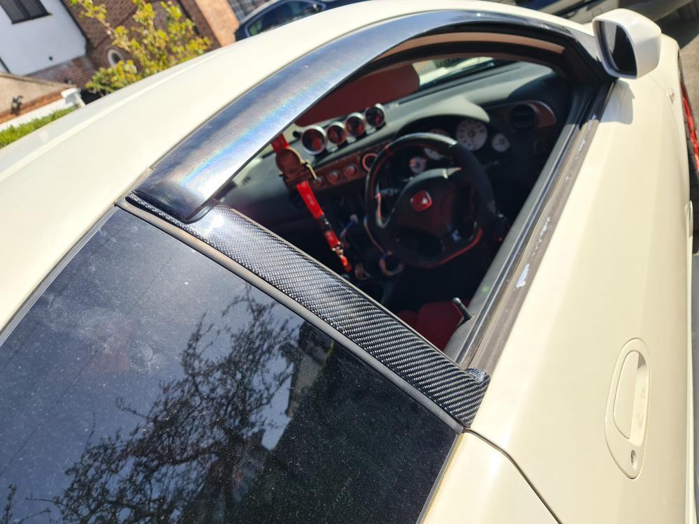 DC5 Door Pillar Covers - Carbon Fibre - INTEGRA - Custom My Ride