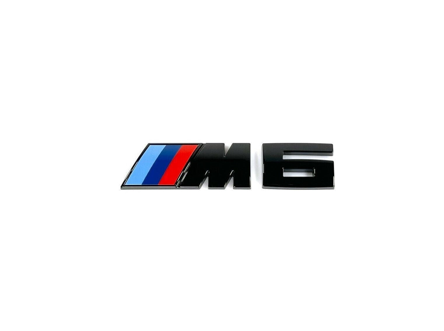 M6 Gloss Black Rear Badge - E63 E64 F12 F13 - Custom My Ride