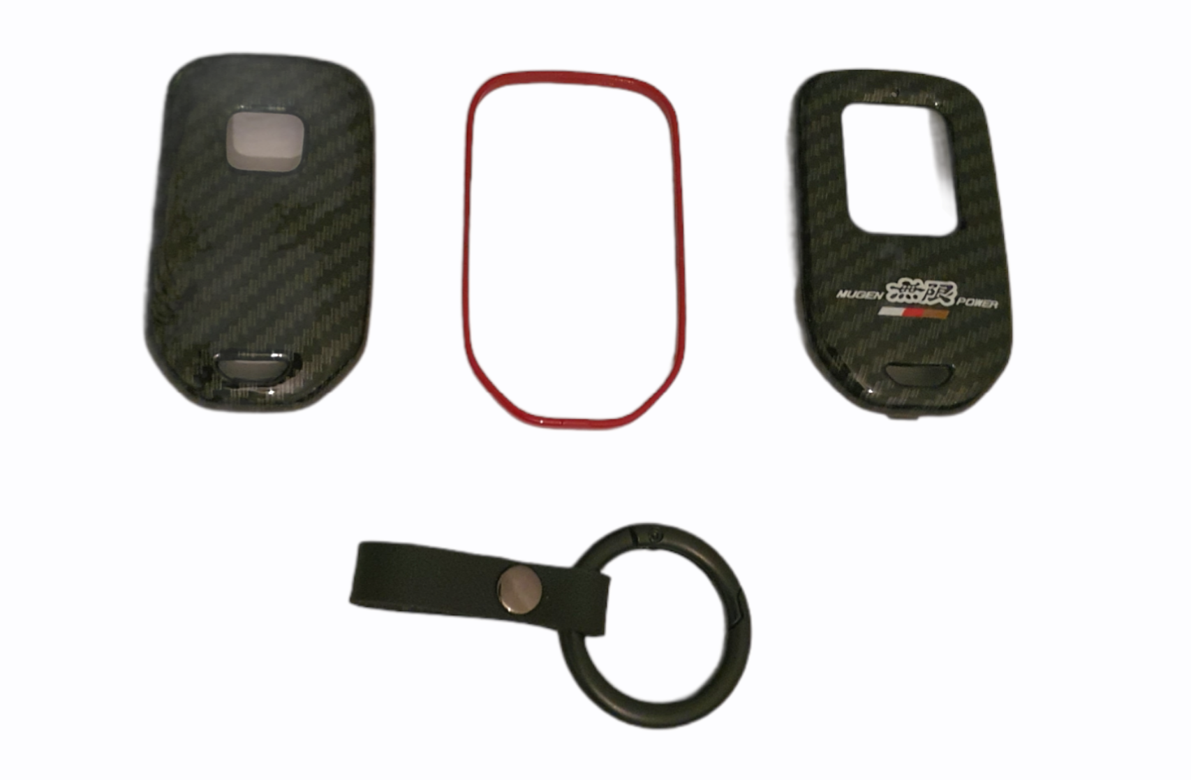 Civic Mugen Faux Carbon Fibre Key Fob Cover - FK8 FK2 - Custom My Ride
