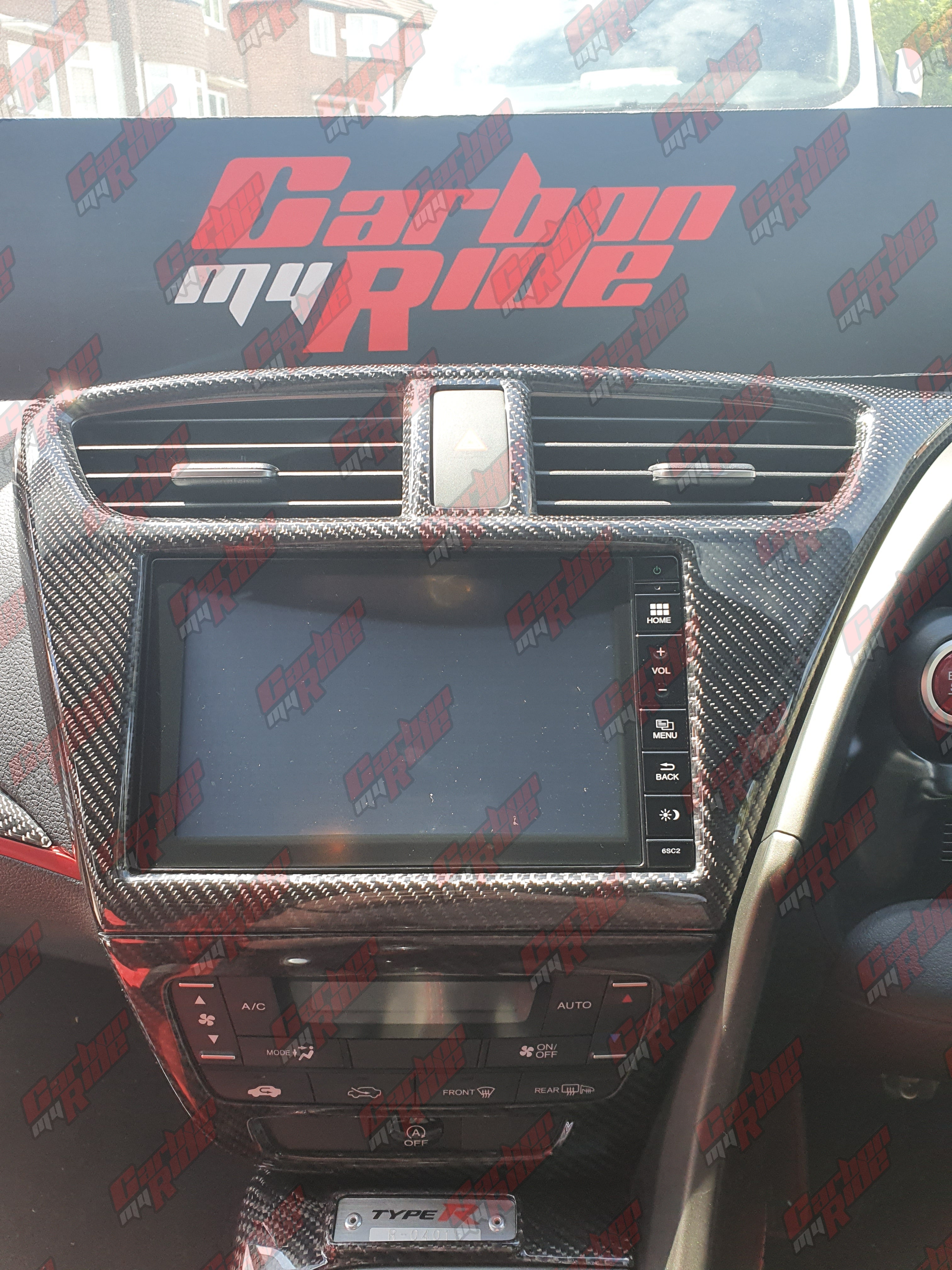 FK2 Dashboard Cover - Carbon Fibre - Civic MK9 - Custom My Ride