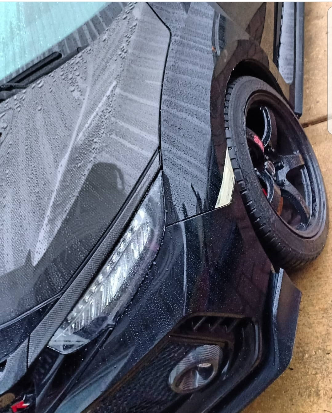 FK8 Front Grill Trims - Carbon Fibre - Civic MK10 - Custom My Ride