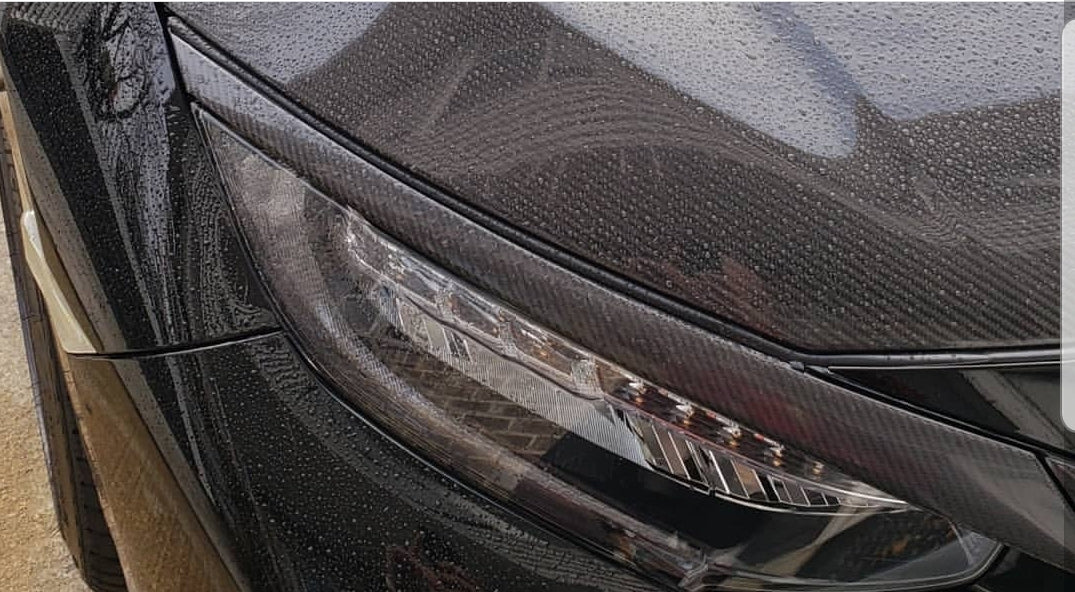 FK8 Front Grill Trims - Carbon Fibre - Civic MK10 - Custom My Ride