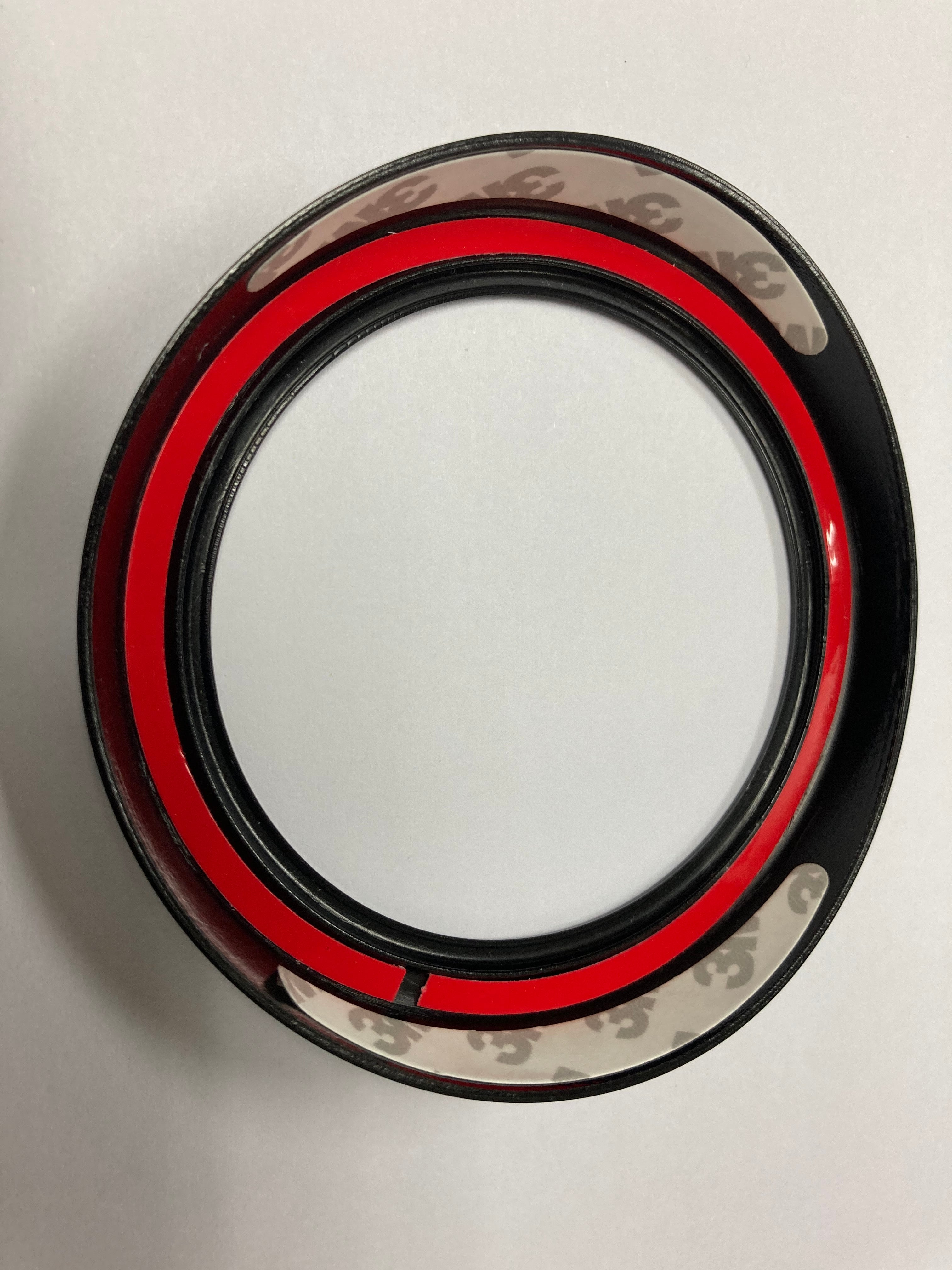 BMW X5 REAR BADGE SURROUND - GLOSS BLACK E70 2006-13 - Custom My Ride