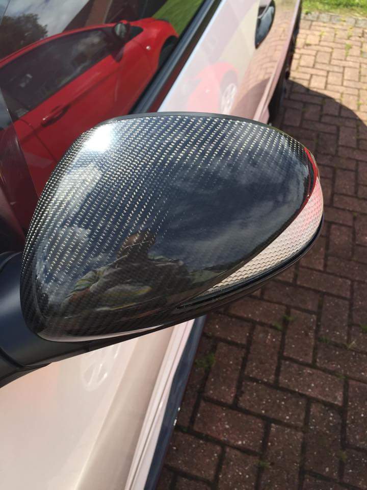 FN2 Wing Mirrors - Carbon Fibre MK8 Civic - Custom My Ride