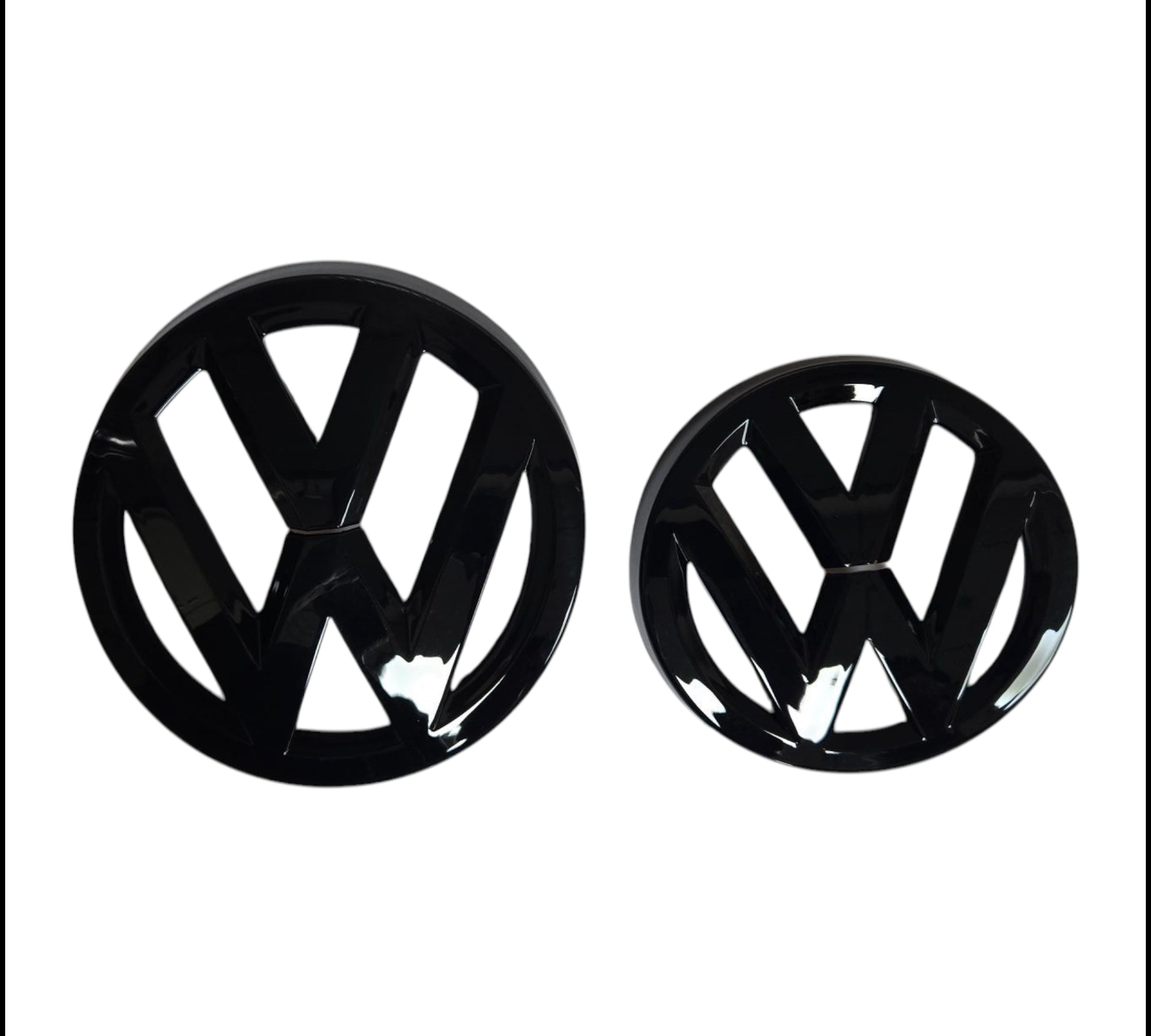 VW Golf Gloss Black Front and Rear Badge Cover - MK7 - Custom My Ride