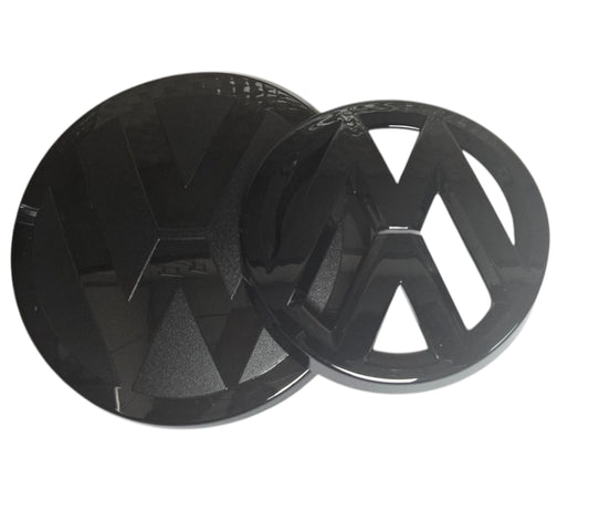 VW Golf 7.5 Gloss Black Front and Rear Badge Cover 16-21 ACC - Custom My Ride