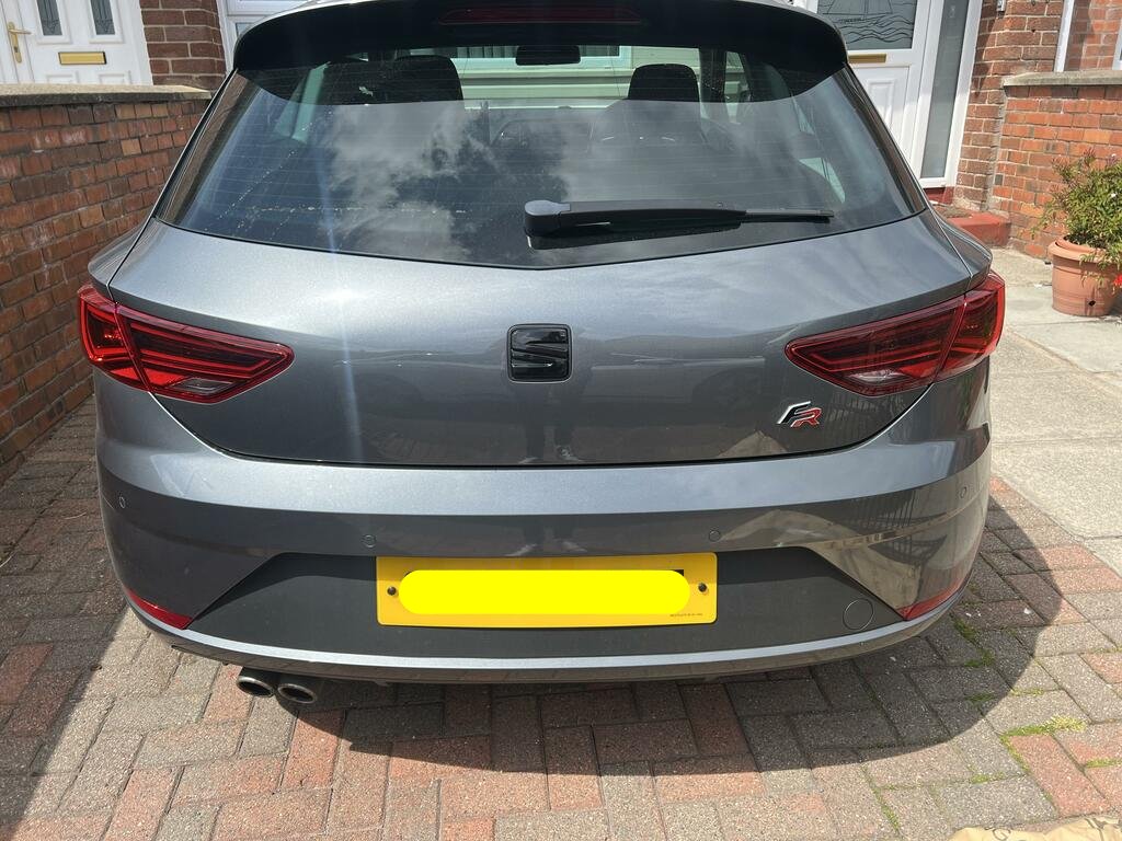 Seat Leon/Ibiza REAR Replacement Badge Gloss Black - 5F 6P 6F MK3 CUPRA FR