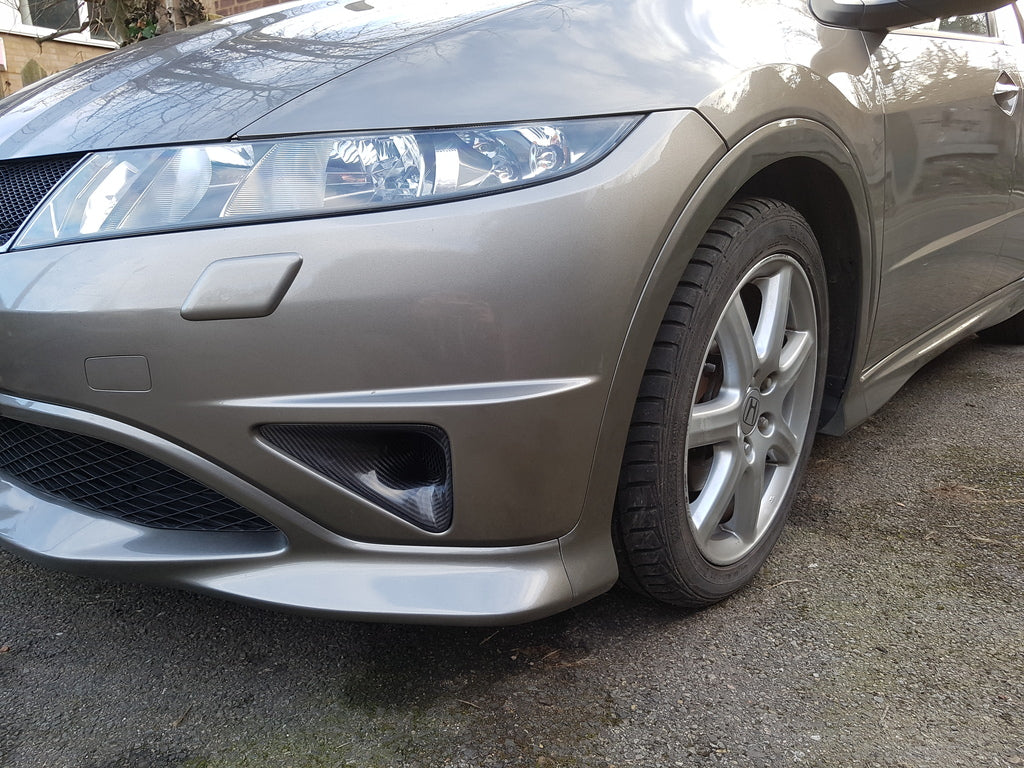 FN2 Fog Lamp Scoops - Carbon Fibre - MK8 Civic - Custom My Ride