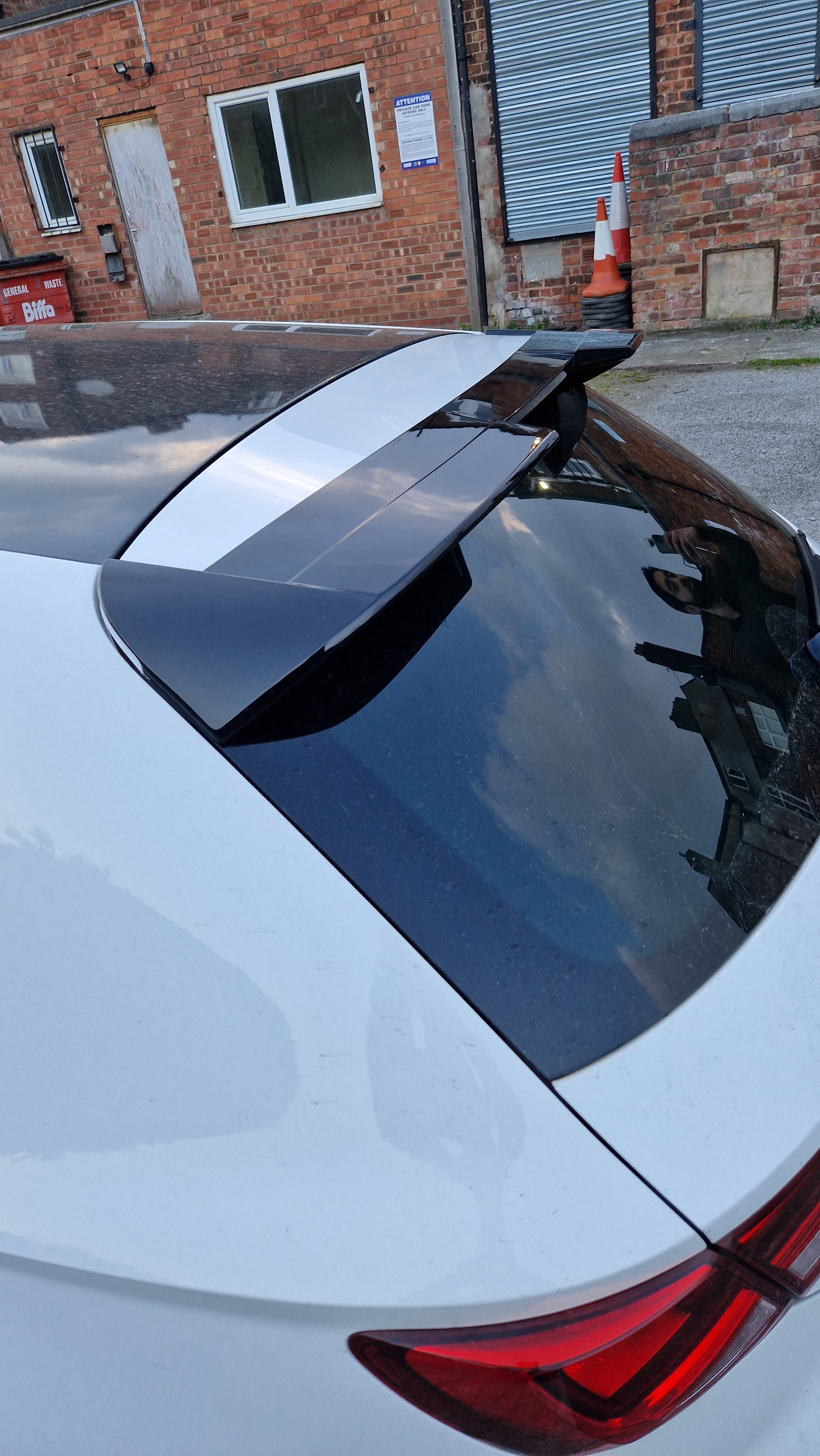 Seat Leon 5F Black Performance Spoiler - Cupra