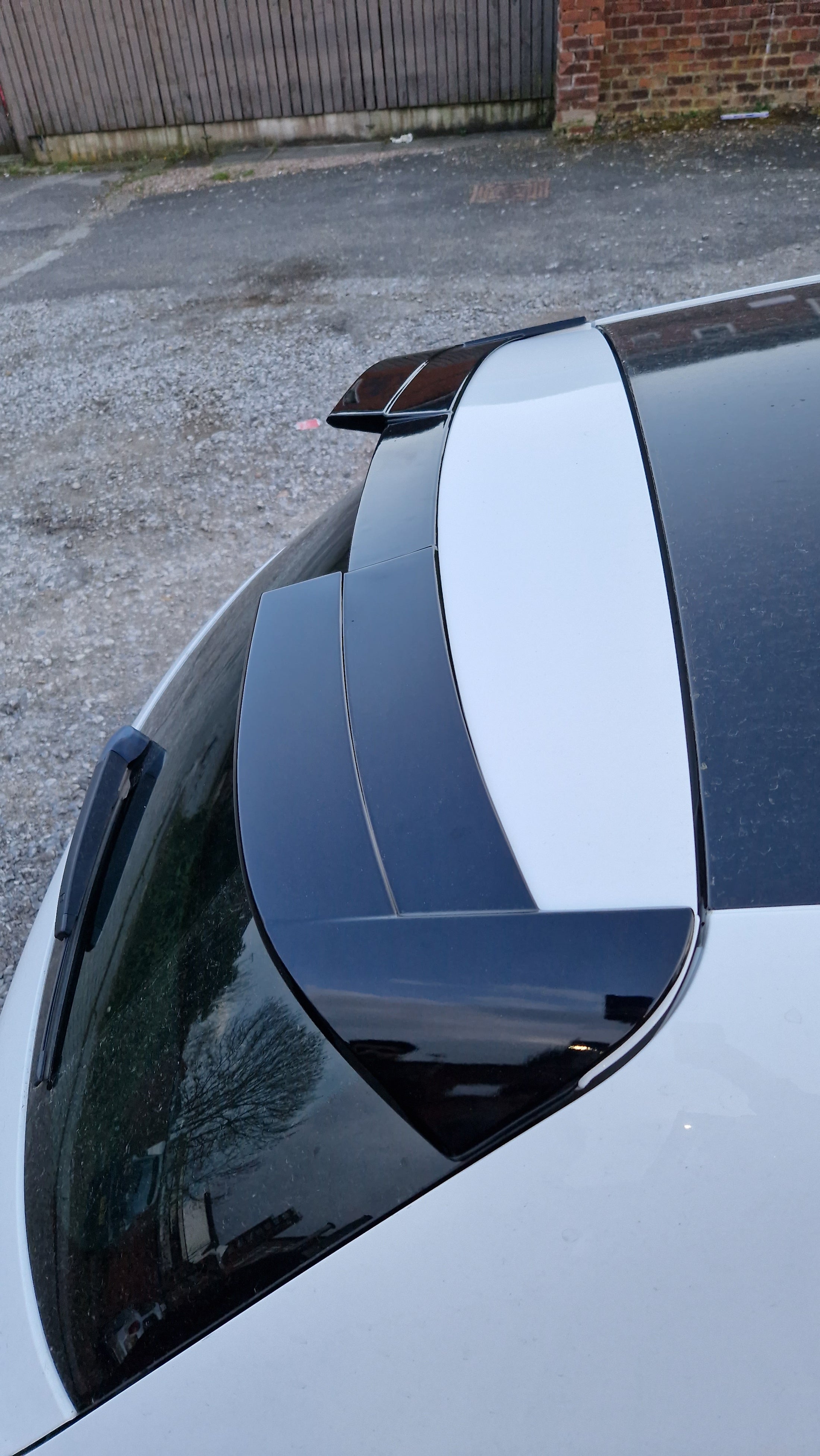 Seat Leon 5F Black Performance Spoiler - Cupra