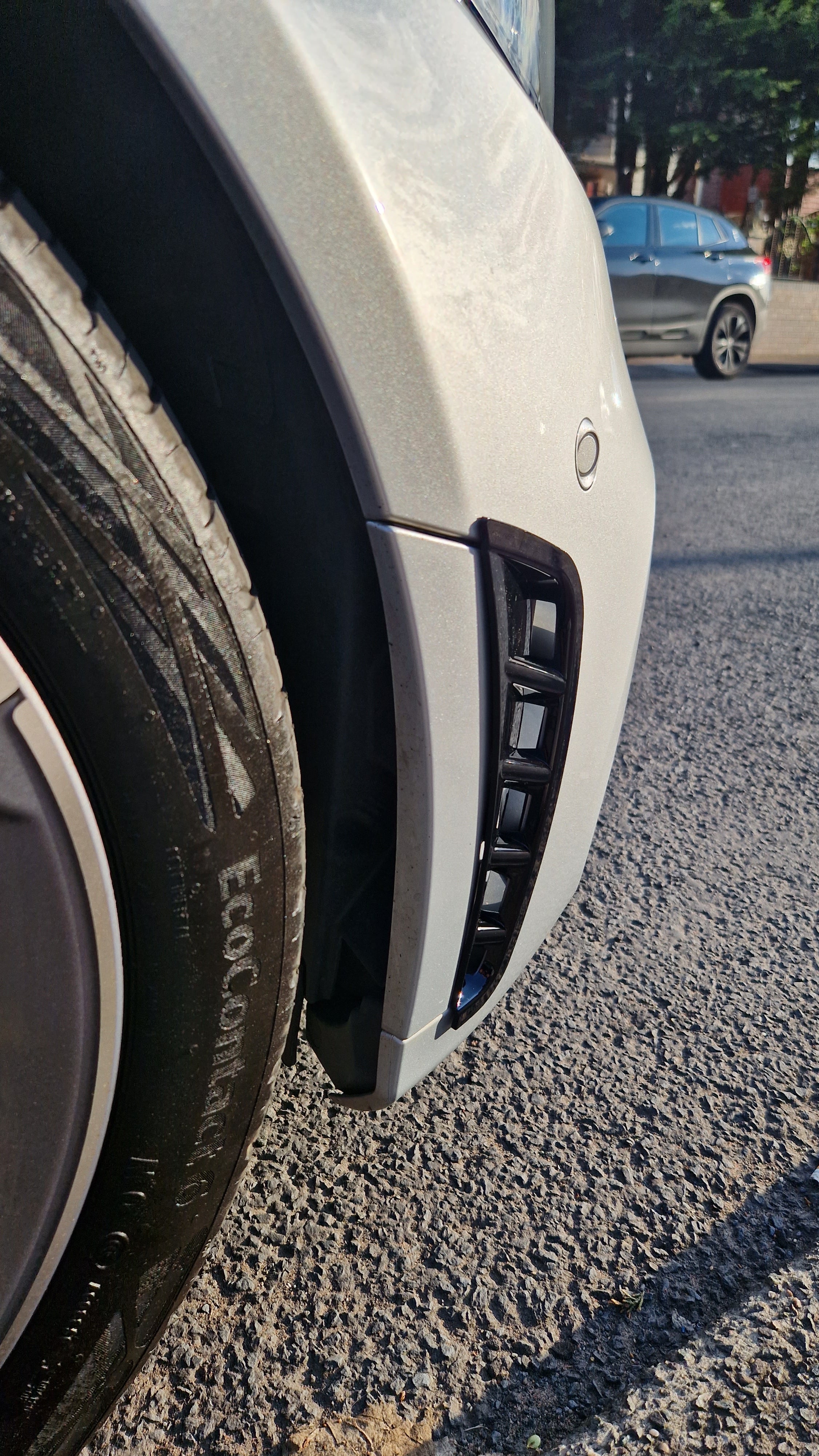 Mercedes C Class W205 Front Bumper Side Air Vent Trims Spoilers AMG Line 2018+ - Custom My Ride