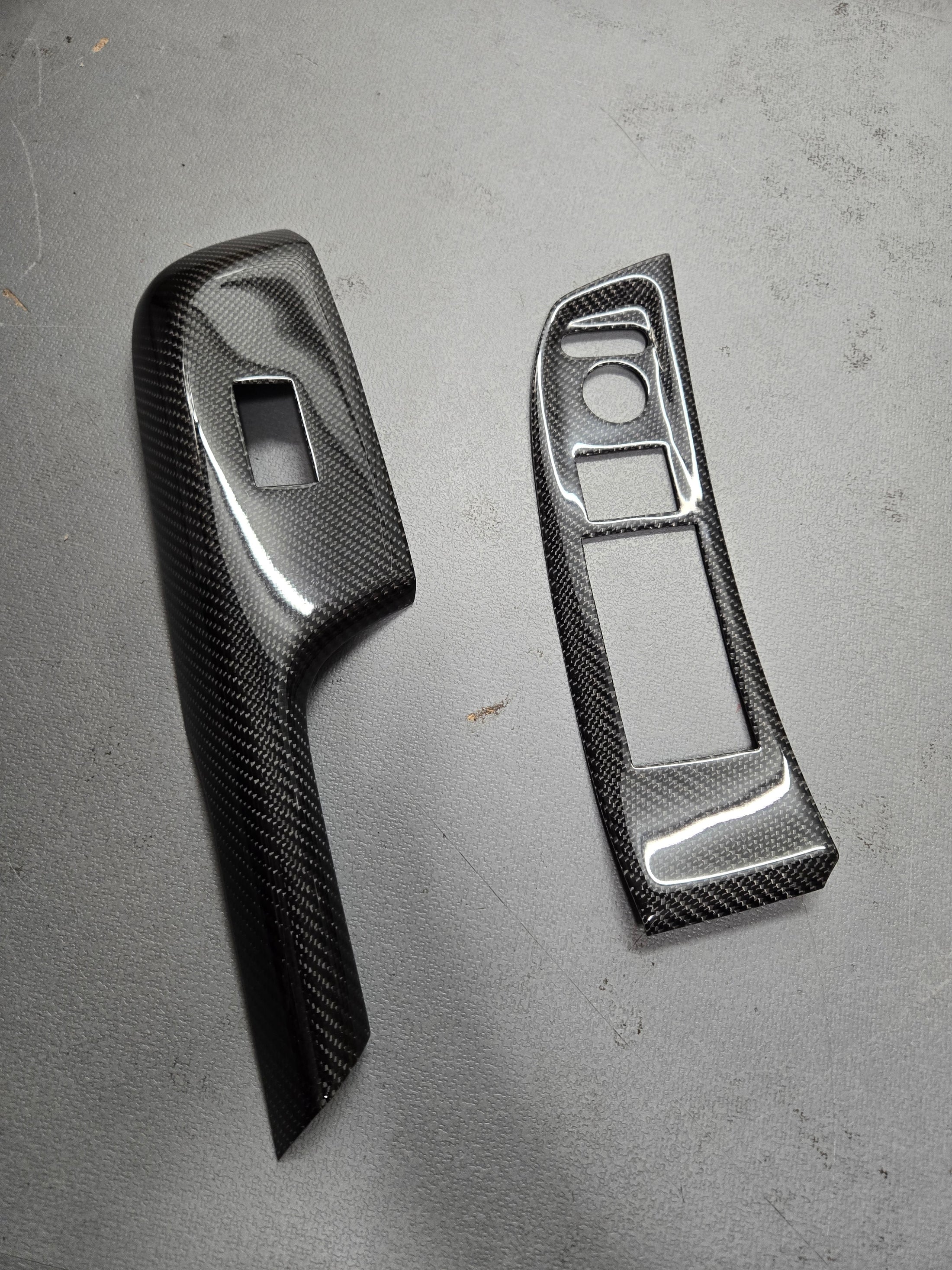 FK2 Front Door Switch Covers - Carbon Fibre - Civic MK9 CLEARANCE LHD