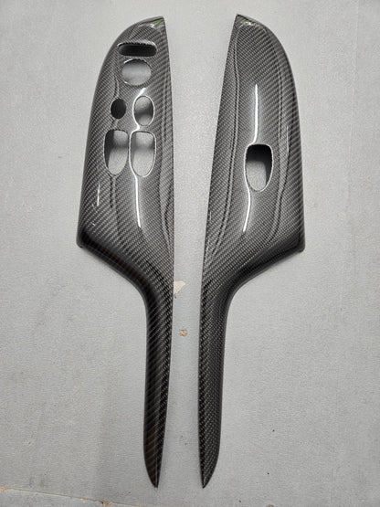 FN2 RHD NON-GT Door Switch Handles - Carbon Fibre MK8 Civic Clearance 34 - Custom My Ride