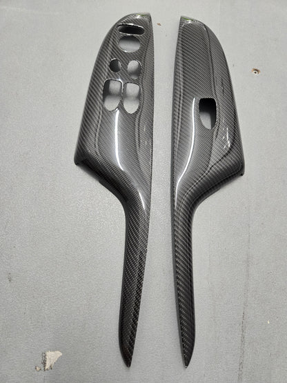 FN2 RHD NON-GT Door Switch Handles - Carbon Fibre MK8 Civic Clearance 35 - Custom My Ride