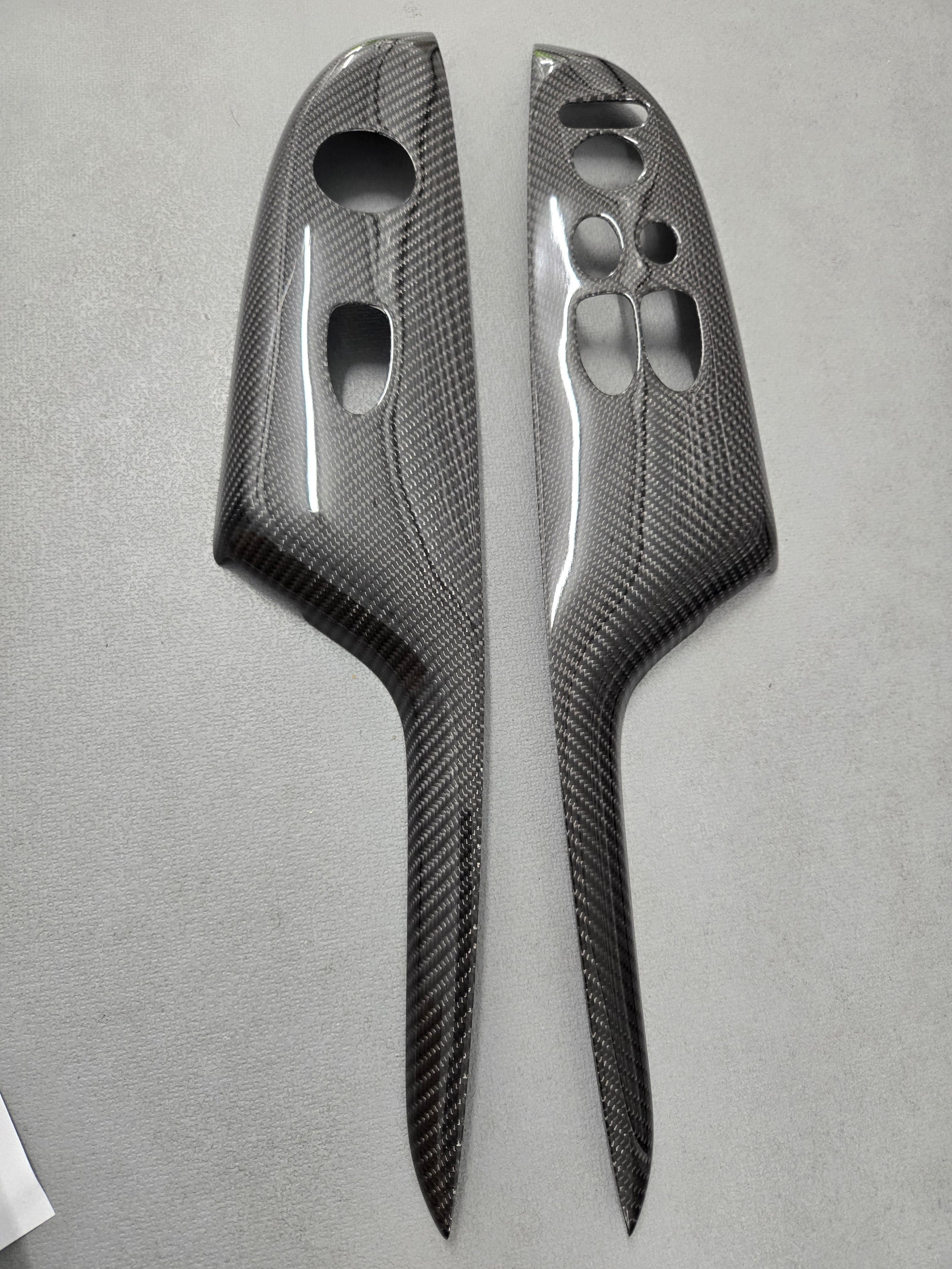 FN2 LHD GT Door Switch Handles - Carbon Fibre MK8 Civic Clearance 36