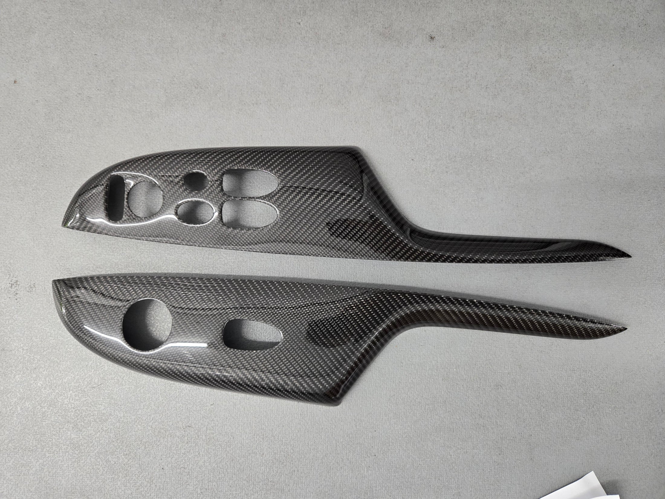 FN2 LHD GT Door Switch Handles - Carbon Fibre MK8 Civic Clearance 36