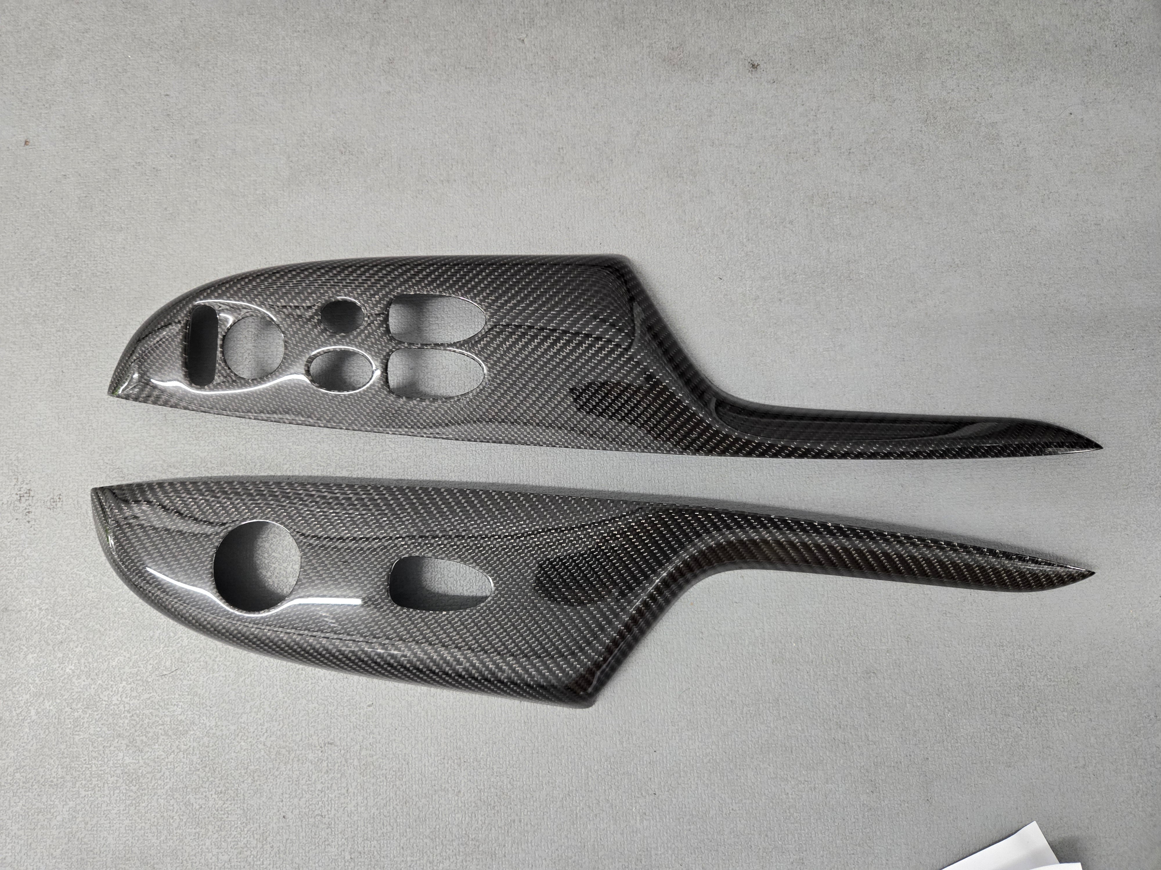 FN2 LHD GT Door Switch Handles - Carbon Fibre MK8 Civic Clearance 36 - Custom My Ride
