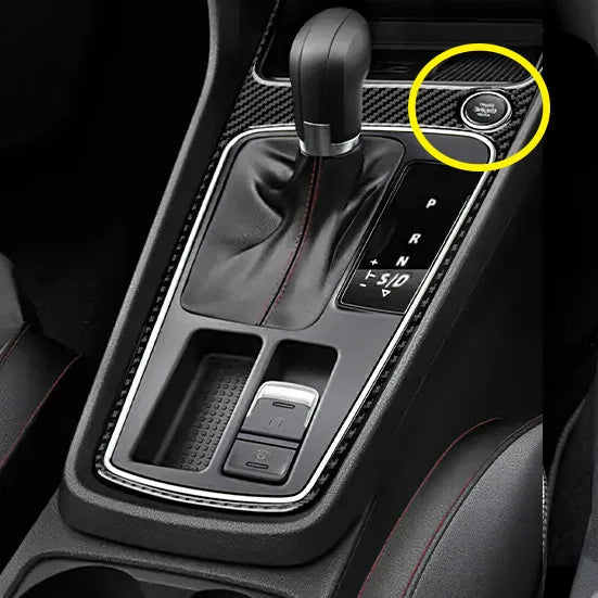 Seat Leon 5F Outer Gear Surround Trim Stop/Start Button - Cupra - Soft Carbon fibre MK3 - Custom My Ride