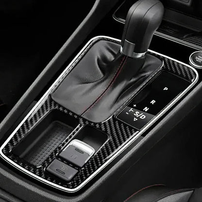 Seat Leon 5F Inner Gear Surround Trim - Cupra - Soft Carbon fibre MK3 - Custom My Ride