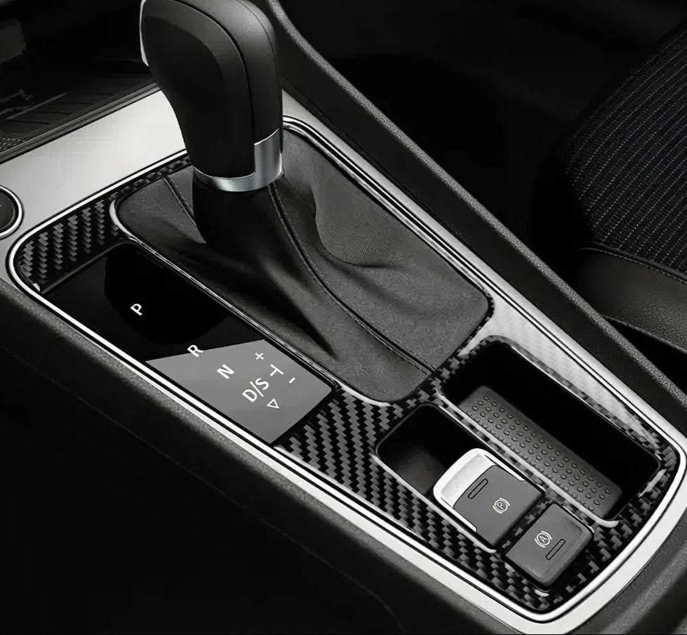 Seat Leon 5F Inner Gear Surround Trim - Cupra - Soft Carbon fibre MK3 - Custom My Ride