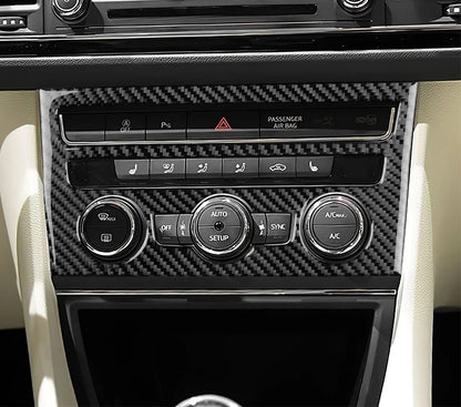 Seat Leon 5F Climate Control Surround Trim - Cupra - Soft Carbon fibre MK3 - Custom My Ride