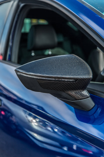 Seat Leon MK3 Wing Mirror Covers - Carbon fibre