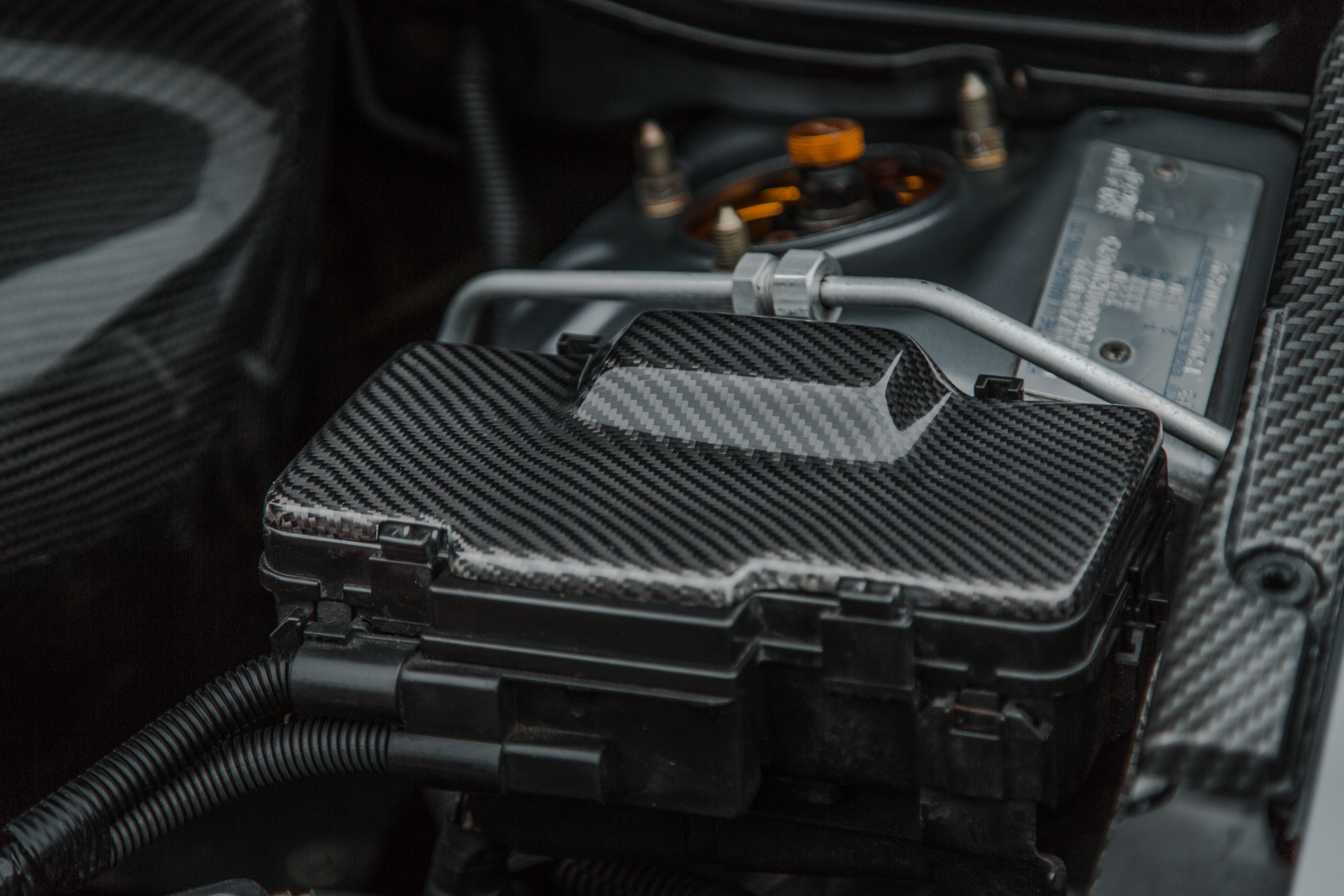 EP3/DC5 Fuse Box Cover - Carbon Fibre - Civic MK7 2002-06 - Custom My Ride