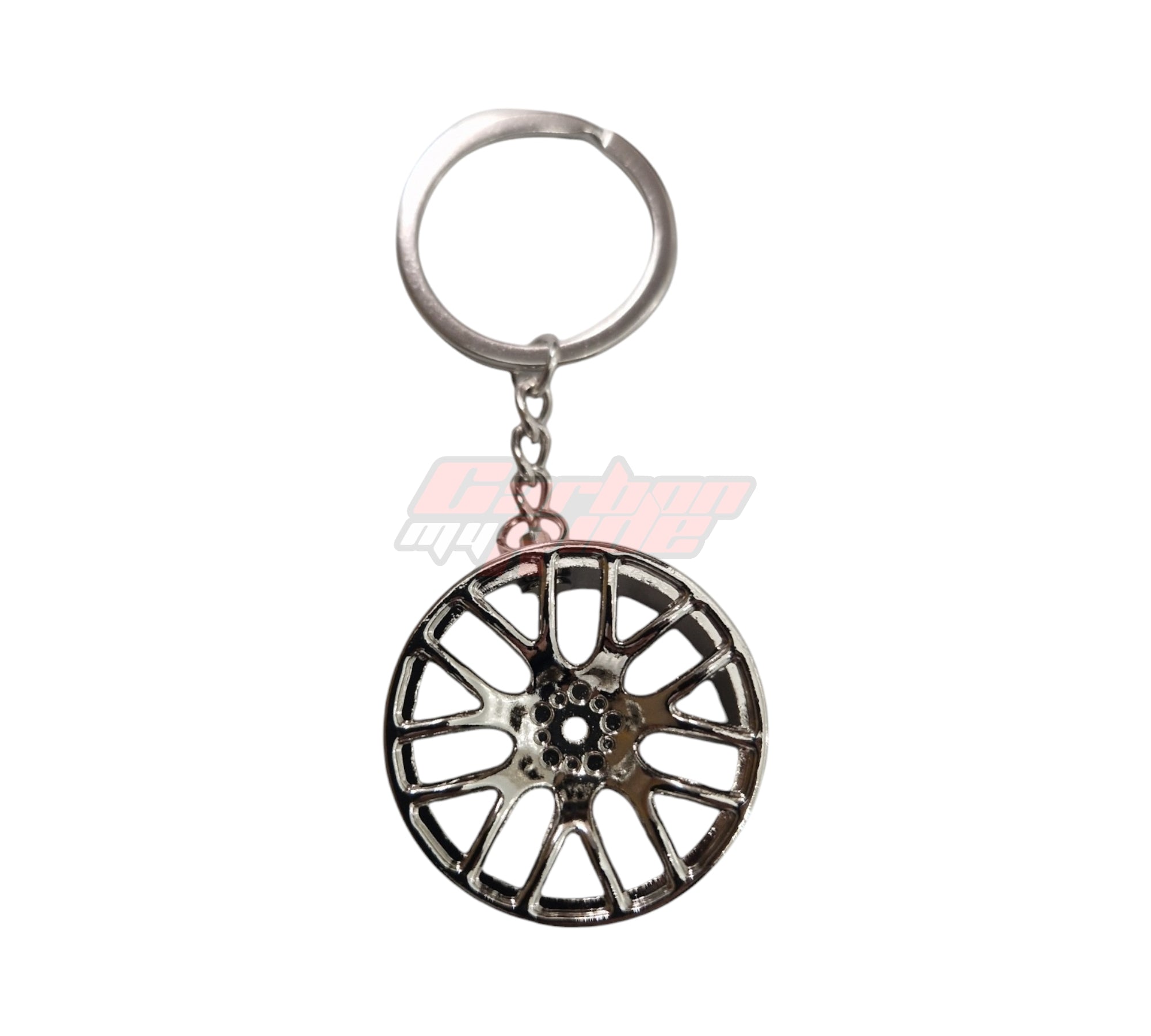 Alloy Wheel Rim Keychain Keyring