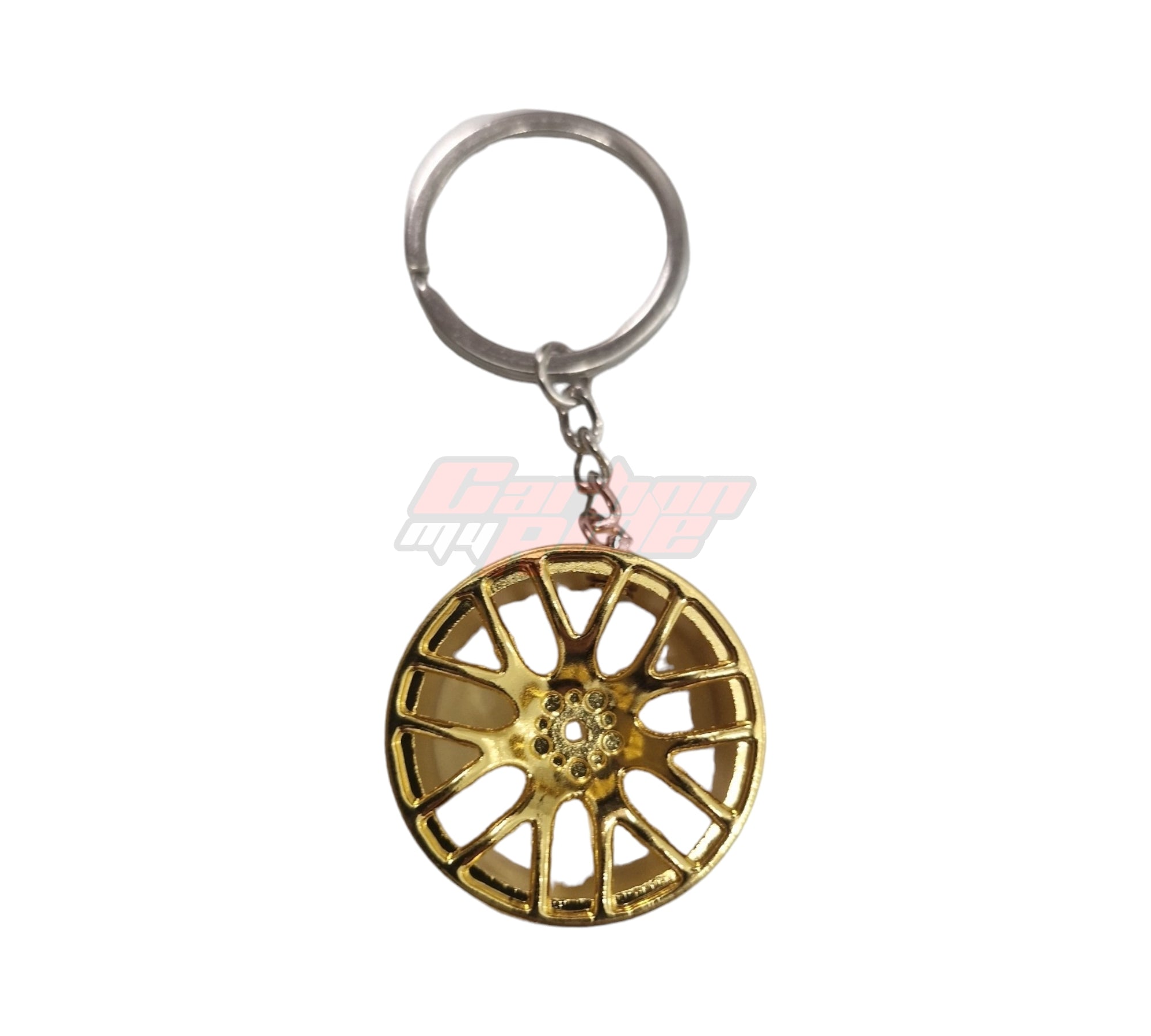 Alloy Wheel Rim Keychain Keyring