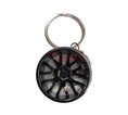 Load image into Gallery viewer, Alloy Wheel Rim Keychain Keyring
