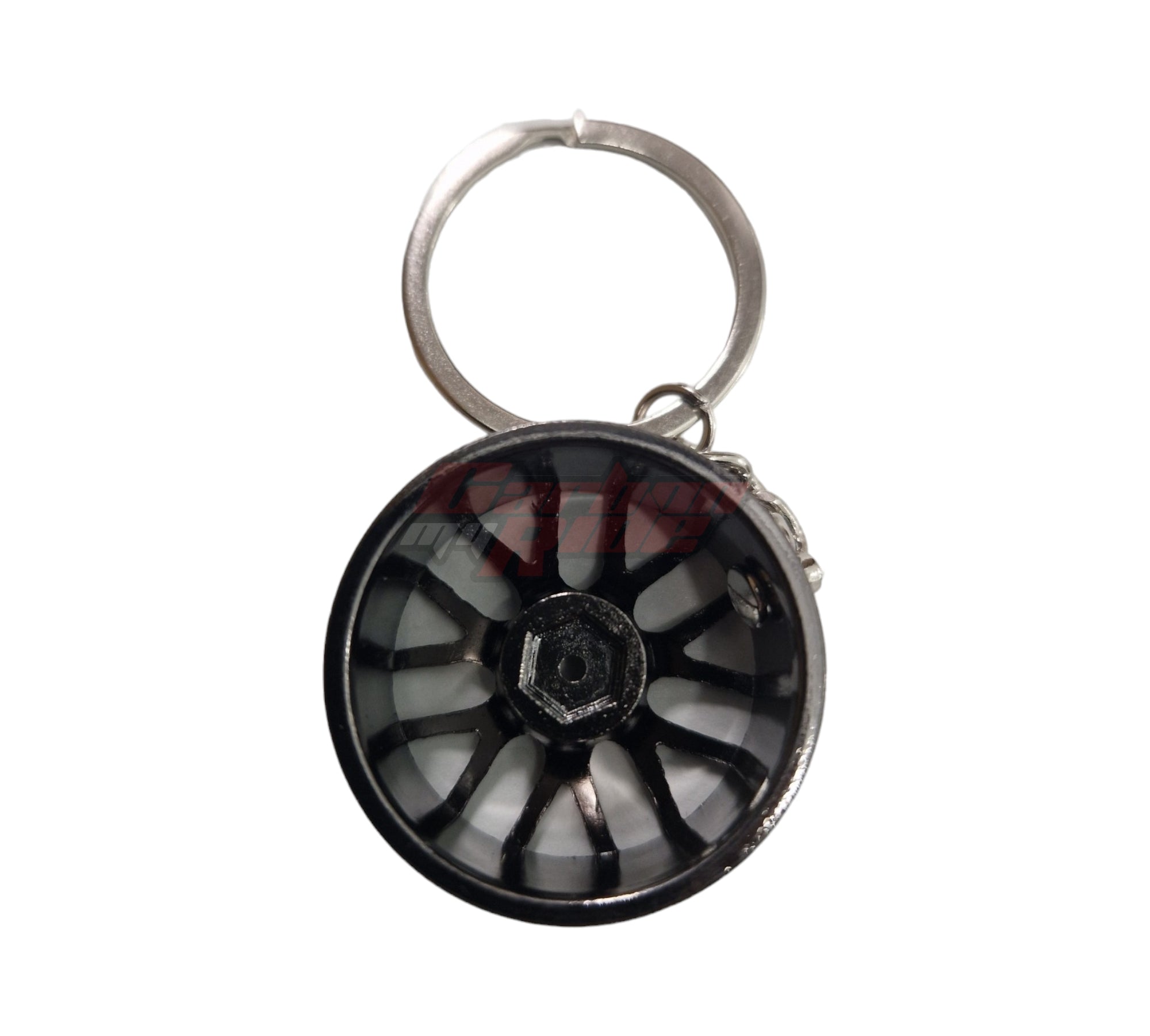 Alloy Wheel Rim Keychain Keyring