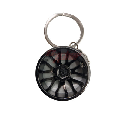 Alloy Wheel Rim Keychain Keyring - Custom My Ride