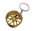 Load image into Gallery viewer, Alloy Wheel Rim Keychain Keyring
