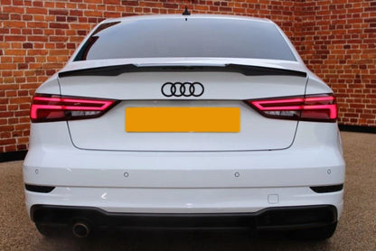 Audi Black Rear Emblem -Audi A3 A4 A5 A6 A7 Q3 Q5 Q7 A1 B9 C7 A6L S3 S5 S7 TT - Custom My Ride