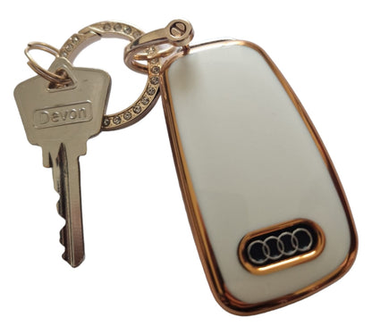 Audi Key Fob Pastel Case Cover A3 A4 B6 B7 B8 A6 C5 C6 RS3 S1 S3 Q3 Q5 Q7 TT Protector Holder Keyless Fob Girlfriend Gift Girly - Custom My Ride