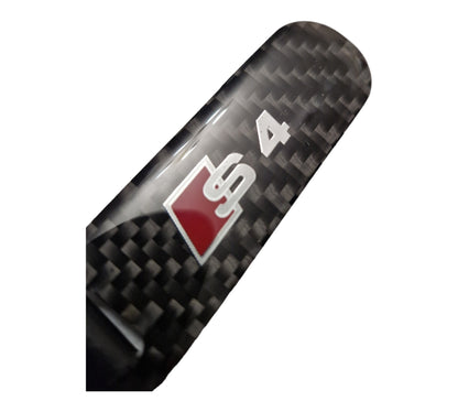 Audi S4 Carbon Fibre Key Ring - Audi Accessories Keychain - Custom My Ride