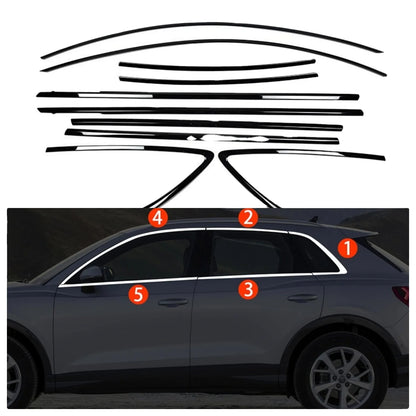 Audi A3 Sportback Black Window Trims 8V 2013-2020 Blackout dechrome Night package