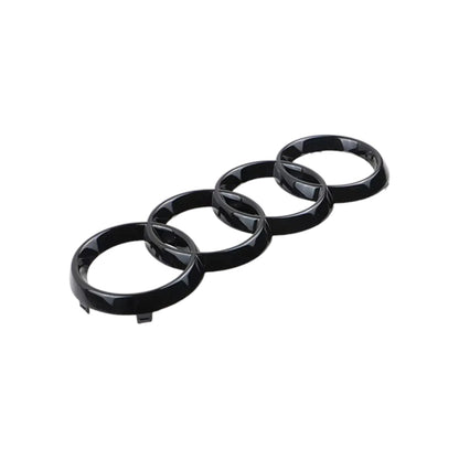 Audi Black Front Emblem -Audi A3 A4 A5 A6 A7 Q3 Q5 Q7 A1 B9 C7 A6L S3 S5 S7 TT - Custom My Ride