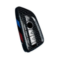 Load image into Gallery viewer, BMW Carbon Fibre effect Key Fob Cover F15, G20, G30, F25
